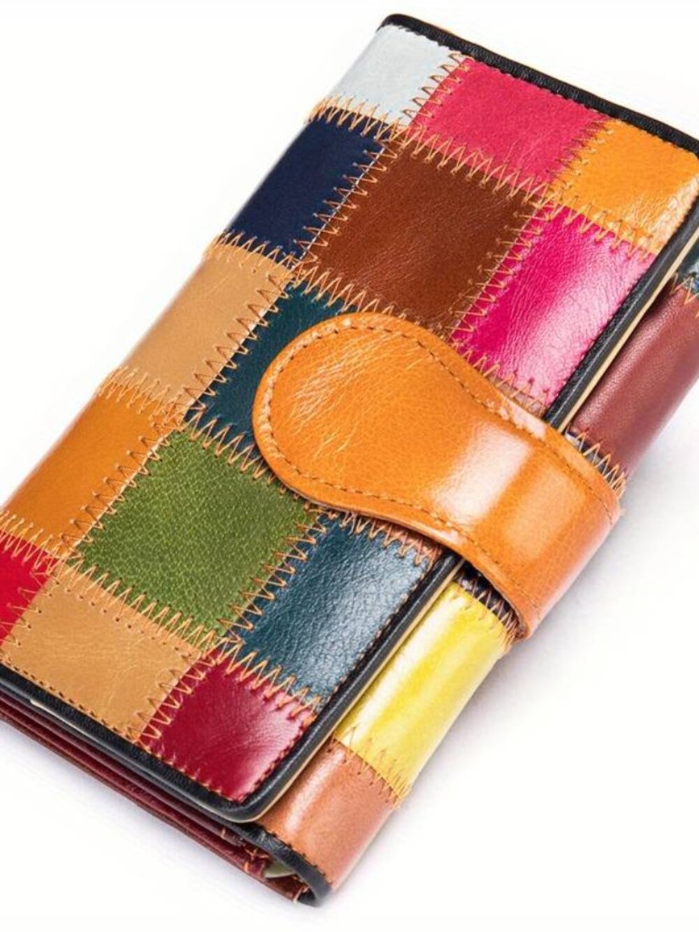 Handcrafted Bag with Compact Wallet and Card Slots - Picture 2 of 6